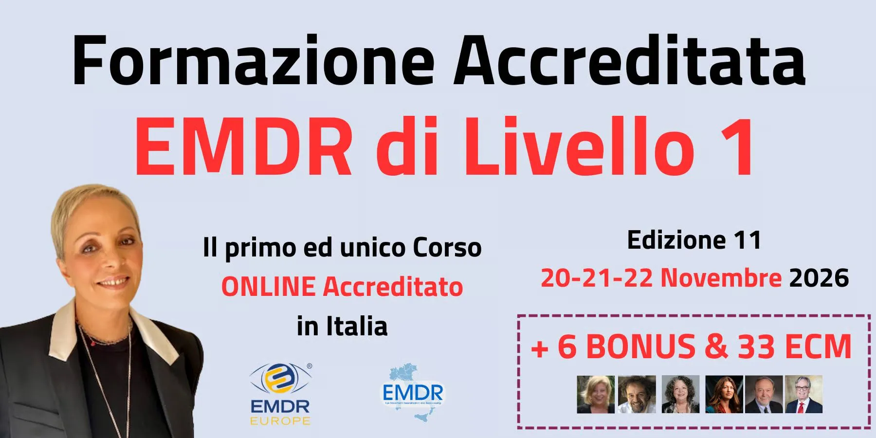 Anna Rita Verardo - Corso di Formazione Accreditata EMDR Adulti di Livello 1-Ed.11